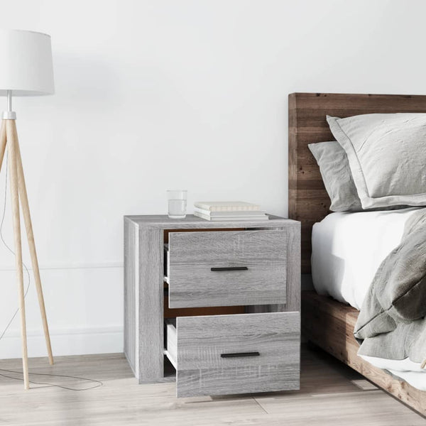 Nachttisch Helina 50x39x47cm grau (Sonoma)