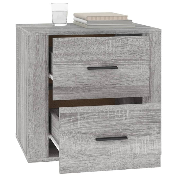 Nachttisch Helina 50x39x47cm grau (Sonoma)