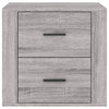 Nachttisch Helina 50x39x47cm grau (Sonoma)
