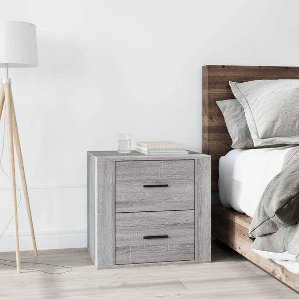 Nachttisch Helina 50x39x47cm grau (Sonoma)