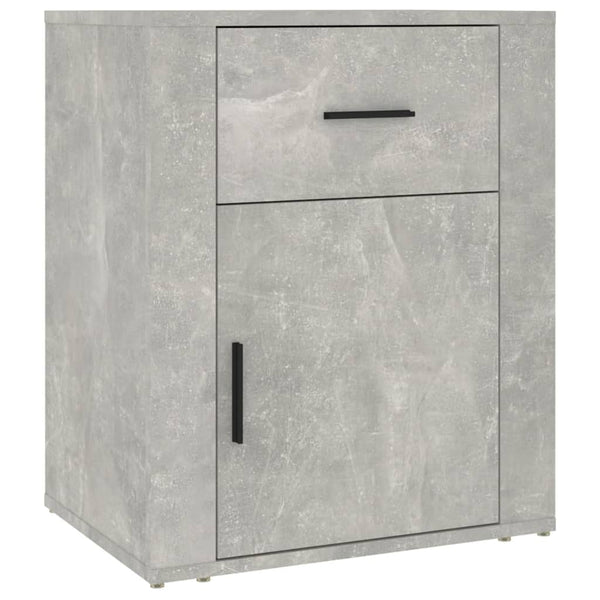 Nachttisch Sonoria 50x36x60cm, betongrau (Holz)