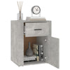 Nachttisch Sonoria 50x36x60cm, betongrau (Holz)
