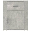 Nachttisch Sonoria 50x36x60cm, betongrau (Holz)