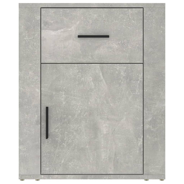Nachttisch Sonoria 50x36x60cm, betongrau (Holz)