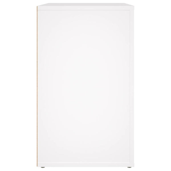 Weißer Nachttisch Adevarul 50x36x60cm (Holz)
