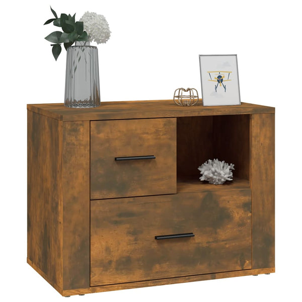 Nachttisch Dorii Wildeiche 60x36x45cm (Holz)