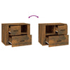 Nachttisch Dorii Wildeiche 60x36x45cm (Holz)