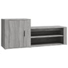 Grauer Schuhschrank Tara 130x35x54cm (Holz)
