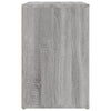 Grauer Schuhschrank Tara 130x35x54cm (Holz)
