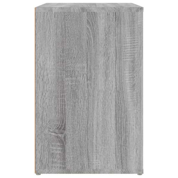 Grauer Schuhschrank Tara 130x35x54cm (Holz)
