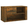 Schuhschrank Glicherie aus Rauchereiche 80x35x45cm (Holz)