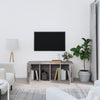 Graues TV-Möbel Wash 100x35x40cm (Holz)