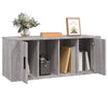 Graues TV-Möbel Wash 100x35x40cm (Holz)