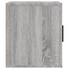 Graues TV-Möbel Wash 100x35x40cm (Holz)