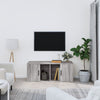 Graues TV-Möbel Wash 100x35x40cm (Holz)