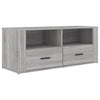 Graues TV-Möbel Cealic 100x35x40cm (Holz)