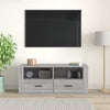 Graues TV-Möbel Cealic 100x35x40cm (Holz)