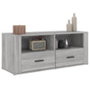Graues TV-Möbel Cealic 100x35x40cm (Holz)