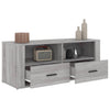 Graues TV-Möbel Cealic 100x35x40cm (Holz)