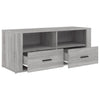 Graues TV-Möbel Cealic 100x35x40cm (Holz)