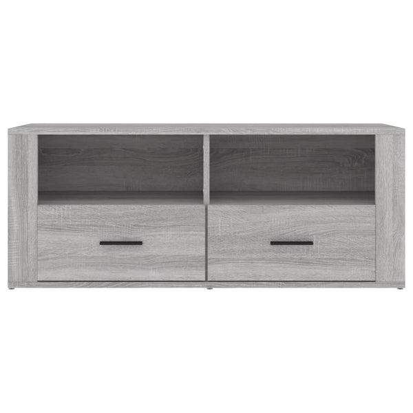 Graues TV-Möbel Cealic 100x35x40cm (Holz)