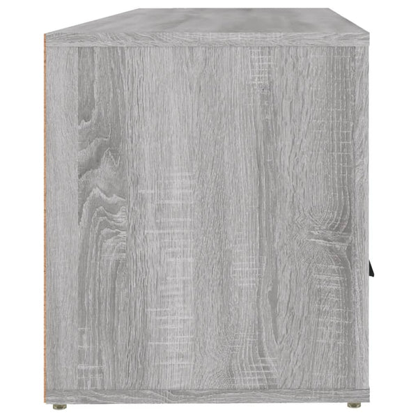 Graues TV-Möbel Cealic 100x35x40cm (Holz)