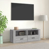 Graues TV-Möbel Cealic 100x35x40cm (Holz)