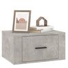Betongrauer wandmontierter Nachttisch Vulturul 50x36x25cm