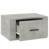 Betongrauer wandmontierter Nachttisch Vulturul 50x36x25cm