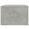 Betongrauer wandmontierter Nachttisch Vulturul 50x36x25cm