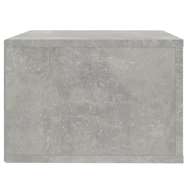 Betongrauer wandmontierter Nachttisch Vulturul 50x36x25cm