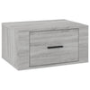 Graue wandmontierte Nachttische Vulturul 50x36x25cm (2 Stück)