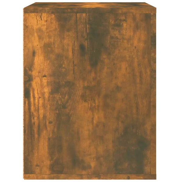 Nachttisch zum Aufhängen, Räuchereiche Naida 50x36x47cm
