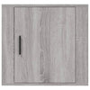 Grauer wandmontierter Nachttisch Monserrat 50x30x47cm