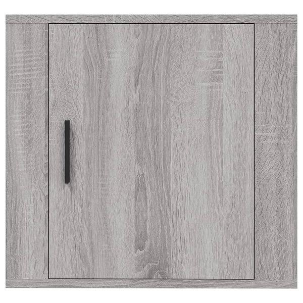 Grauer wandmontierter Nachttisch Monserrat 50x30x47cm