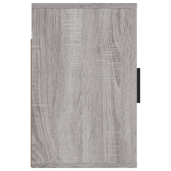 Grauer wandmontierter Nachttisch Monserrat 50x30x47cm