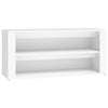 Weißer Schuhschrank Hore 100x35x45cm (Holz)