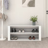 Weißer Schuhschrank Hore 100x35x45cm (Holz)