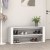 Weißer Schuhschrank Hore 100x35x45cm (Holz)
