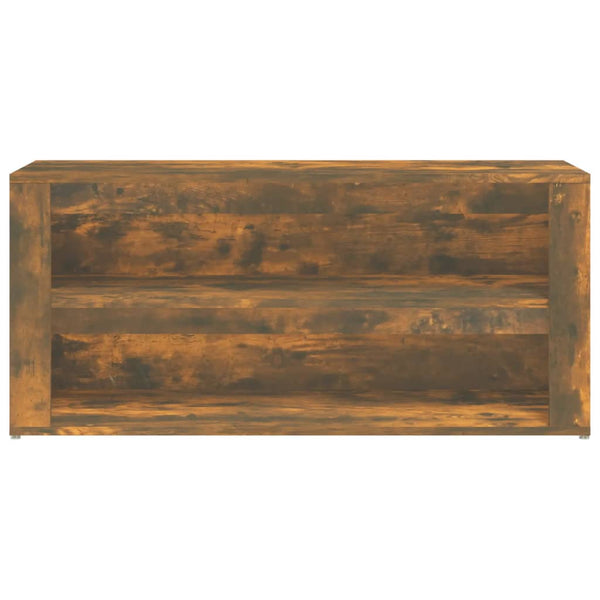 Schuhregal Räuchereiche Hore 100x35x45cm (Holz)