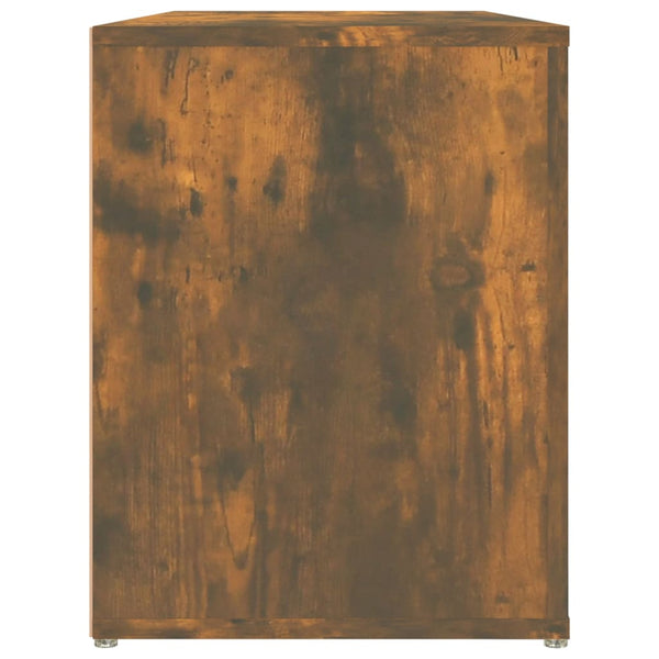 Schuhregal Räuchereiche Hore 100x35x45cm (Holz)