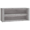 Graues Schuhregal Hore 100x35x45cm (Holz)