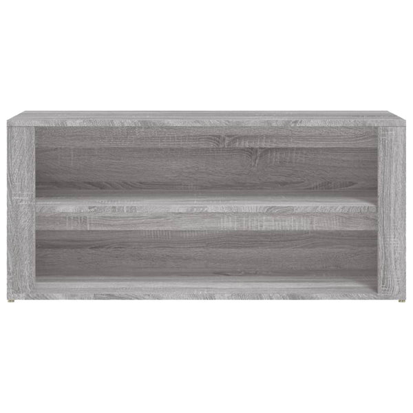 Graues Schuhregal Hore 100x35x45cm (Holz)