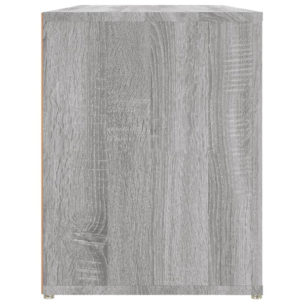 Graues Schuhregal Hore 100x35x45cm (Holz)