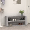 Graues Schuhregal Hore 100x35x45cm (Holz)