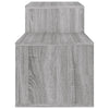 Grauer Schuhschrank Partiu 150x35x45cm (Holz)
