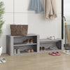 Grauer Schuhschrank Partiu 150x35x45cm (Holz)