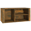 Schuhschrank Agvani aus Raucheiche 100x35x45cm (Holz)