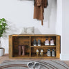 Schuhschrank Agvani aus Raucheiche 100x35x45cm (Holz)