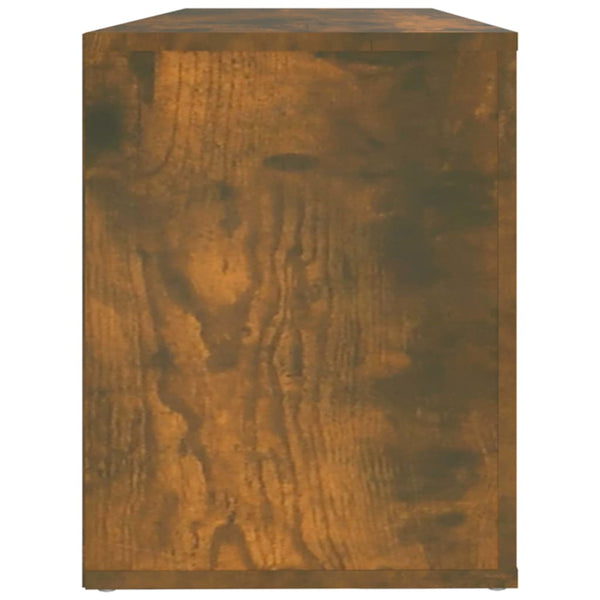 Schuhschrank Agvani aus Raucheiche 100x35x45cm (Holz)